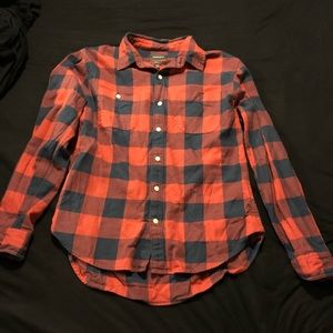 Bonobos Red Harrison Flannel Shirt